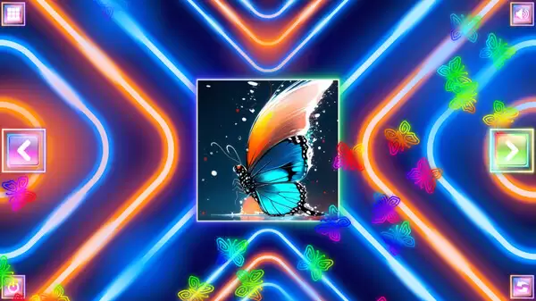 Neon Fantasy: Butterflies